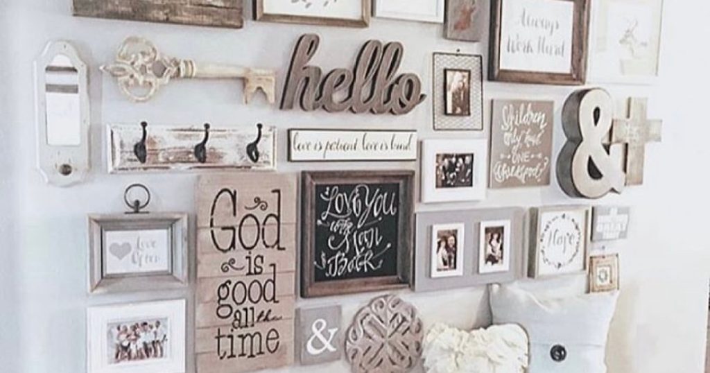 Refreshing and New Options for a Gallery Wall
